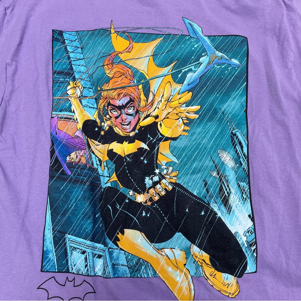 Purple Batgirl Graphic Tee